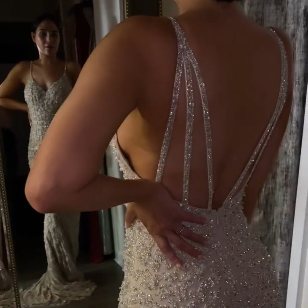 Couture evening gown